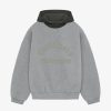 Secret Sneaker Store Online Fog Essentials Fw24 Nylon Fleece Hoodie Dark Heather Oatmeal/Ink | Hoodies