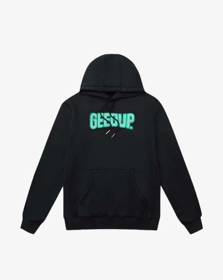 Secret Sneaker Store Online Geedup Play For Keeps Navy Turquoise Hoodie | Streetwear