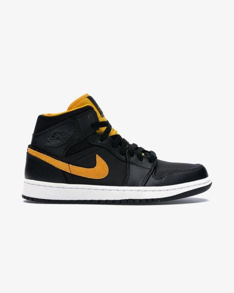 Secret Sneaker Store Online Nike Air Jordan1 Mid Se Black University Gold | Nike
