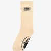 Secret Sneaker Store Online Corteiz Alcatraz Socks Cream 1 Pair | Socks