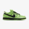 Secret Sneaker Store Online Nike X The Powerpuff Girls Nike Sb Dunk Buttercup Green | Nike