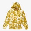 Secret Sneaker Store Online Supreme Fw18 Mary And Jesus Gold Hoodie (New) | Streetwear