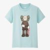 Secret Sneaker Store Online Kaws X Uniqlo Companion Light Blue Kids Tee | Streetwear