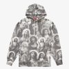 Secret Sneaker Store Online Supreme Fw18 Mary And Jesus Grey Hoodie | Streetwear