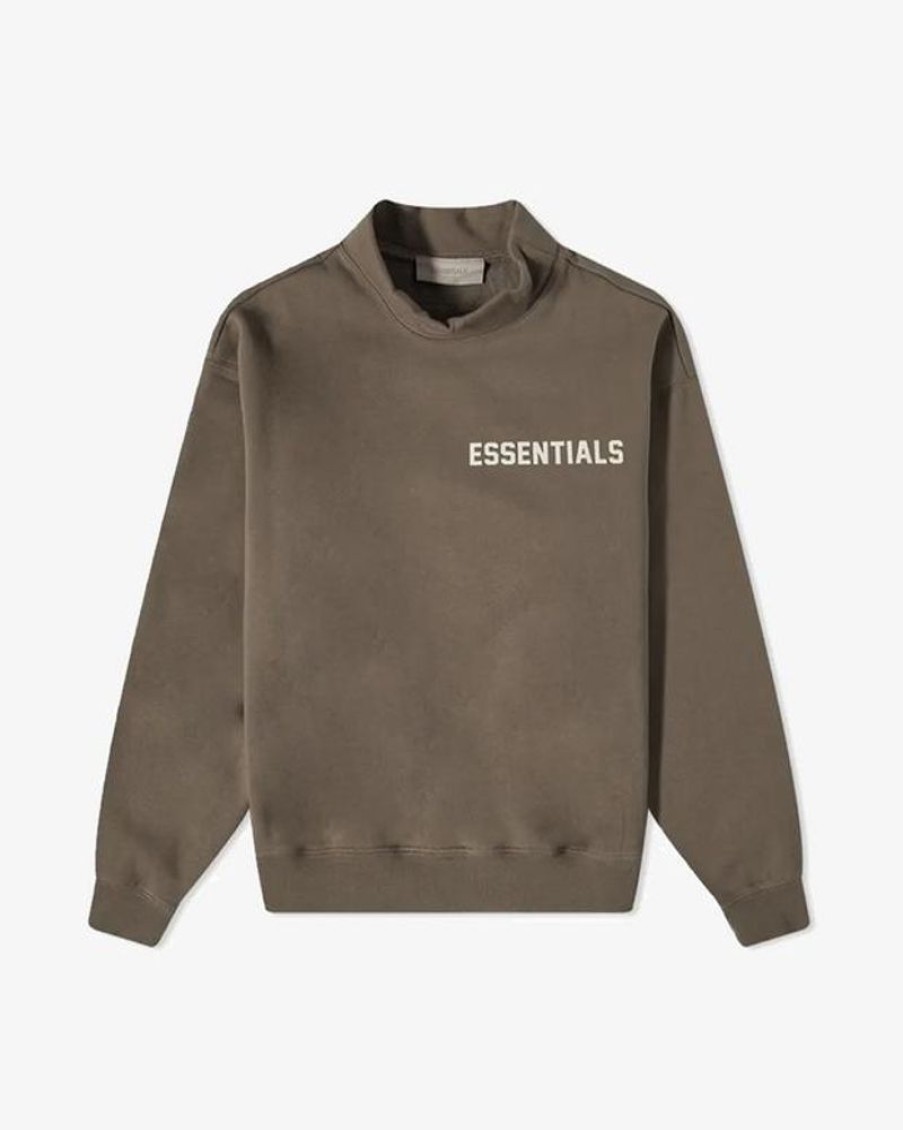 Secret Sneaker Store Online Fog Essentials Fw22 Wood Kids Mockneck | Kids Apparel