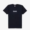 Secret Sneaker Store Online Supreme Fw19 Bandana Box Logo Tee Navy - | Streetwear
