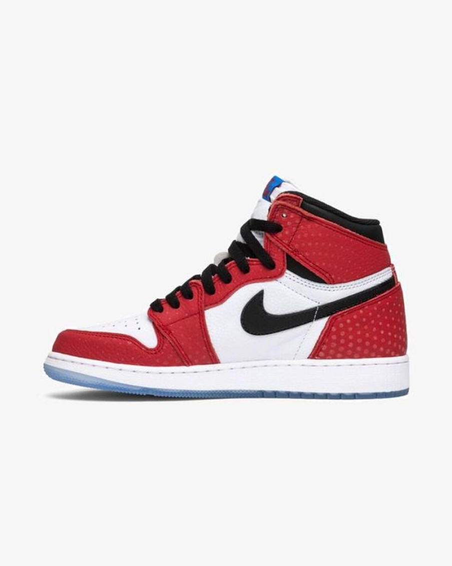 Secret Sneaker Store Online Nike Air Jordan 1 Retro High Gs Spiderman Origin Story (New) | Nike