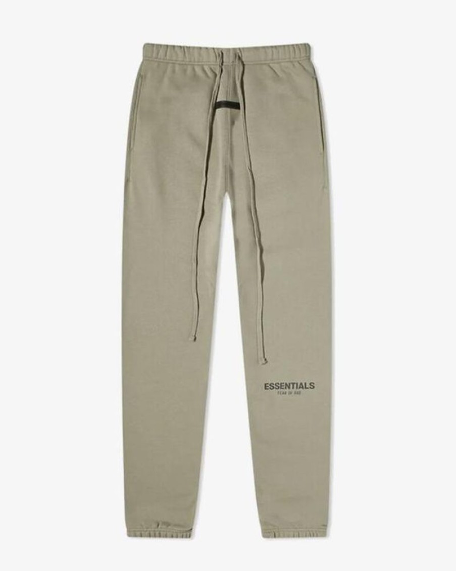 Secret Sneaker Store Online Fog Essentials Fw21 Reflective Logo Pistachio Sweat Pants | Streetwear