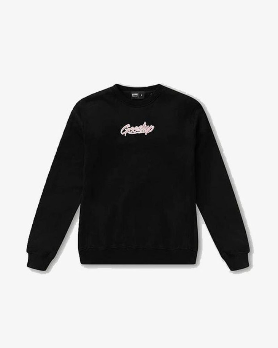 Secret Sneaker Store Online Geedup Os Script Black Pink Crewneck | Streetwear