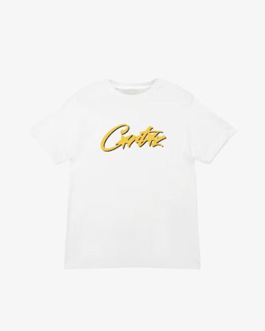 Secret Sneaker Store Online Corteiz Og Allstarz Tee White Yellow (New) | Streetwear