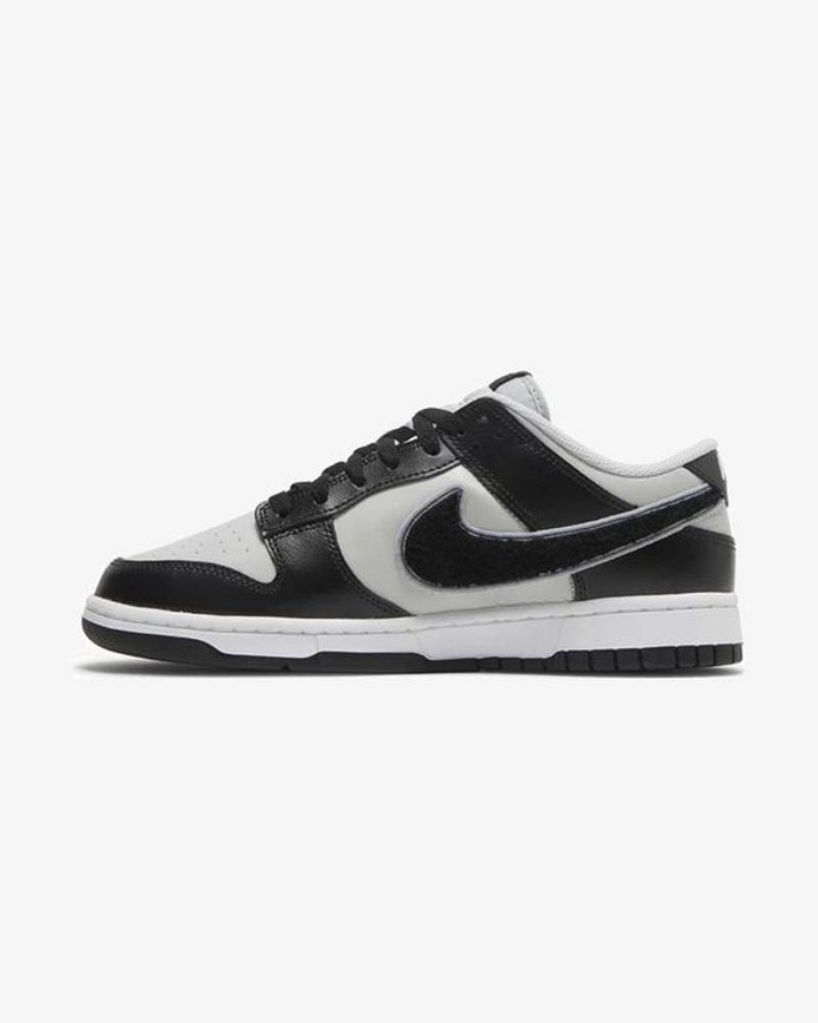 Secret Sneaker Store Online Nike Dunk Low Chenille Swoosh Black Grey | Nike