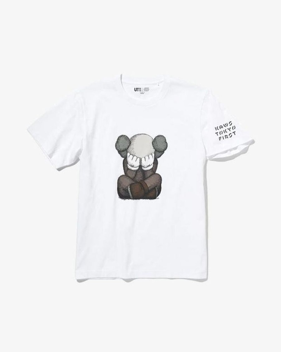 Secret Sneaker Store Online Kaws X Uniqlo Mori Tokyo First White Tee (Asia Sizing) | Streetwear