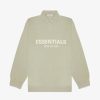 Secret Sneaker Store Online Fog Essentials Ss22 Seafoam Polo Longsleeve Kids | Kids Apparel