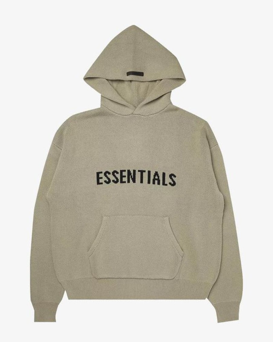 Secret Sneaker Store Online Fog Essentials Fw21 Pistachio Knit Hoodie | Hoodies