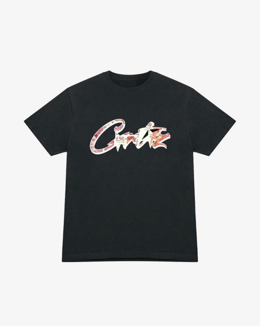 Secret Sneaker Store Online Corteiz Money On My Mind Tee Black | Streetwear