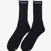 Secret Sneaker Store Online Supreme Hanes Socks Black 1 Pair Only (New) One Size One Size | Socks
