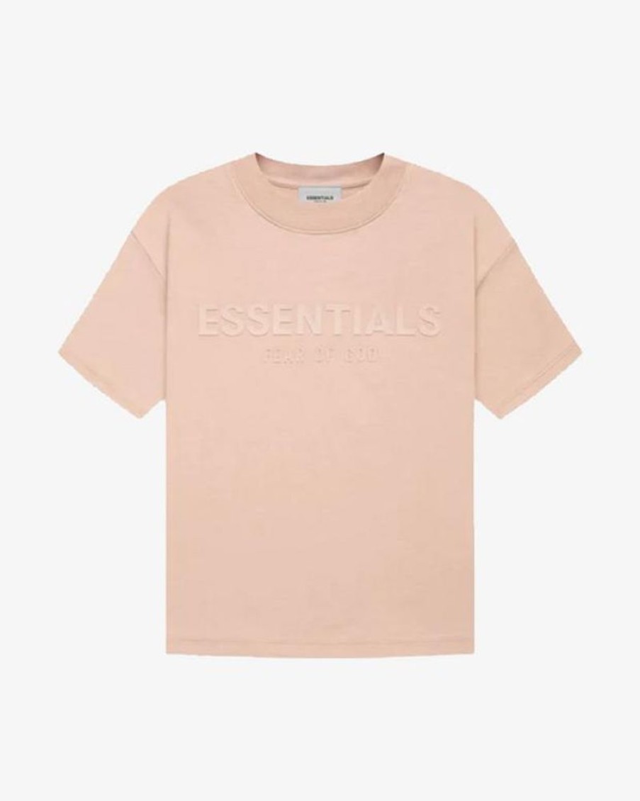 Secret Sneaker Store Online Fog Essentials Fw21 Silicon Applique Logo Matte Blush Kids Tee (New) | Kids
