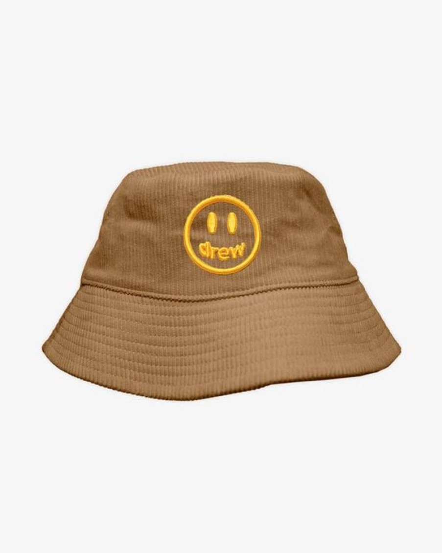 Secret Sneaker Store Online Drew House Mascot Corduroy Chez Brown Bucket Hat | Caps