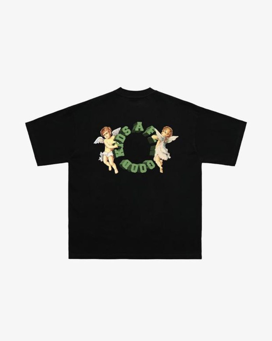 Secret Sneaker Store Online A Few Good Kids Cherub Cupid Black Tee | Streetwear