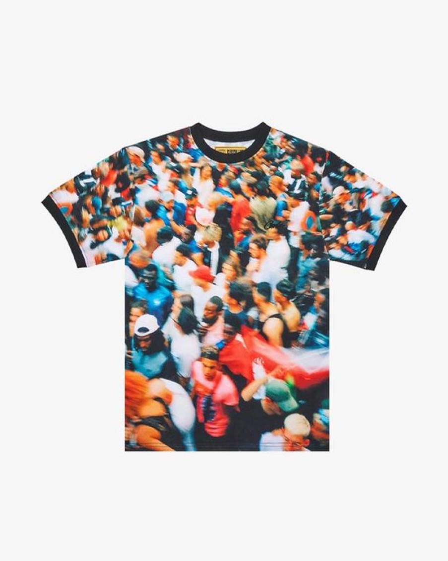 Secret Sneaker Store Online Corteiz World Cup Chaos Ribbed Tee | Streetwear