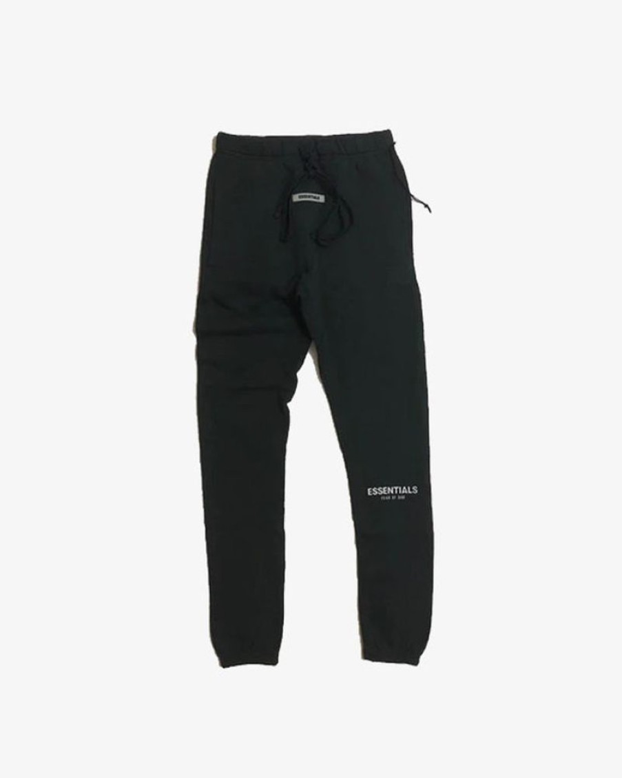 Secret Sneaker Store Online Fog Essentials Fw19 Reflective Sweat Pants Black | Streetwear