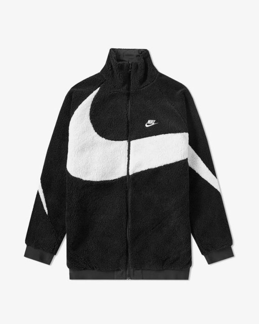 Secret Sneaker Store Online Nike Reversible Jpn Fleece Jacket Black White | Streetwear
