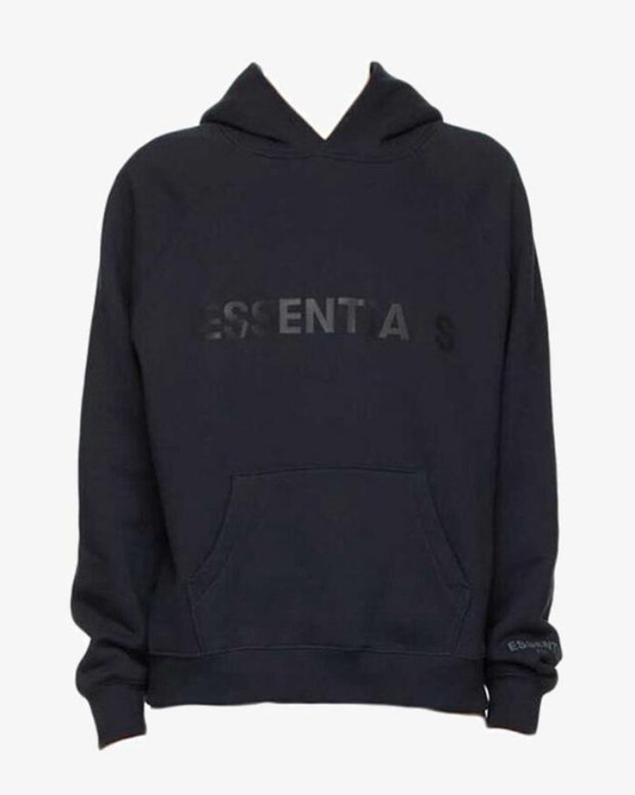 Secret Sneaker Store Online Fog Essentials Ss20 Silicon Applique Navy Hoodie | Hoodies
