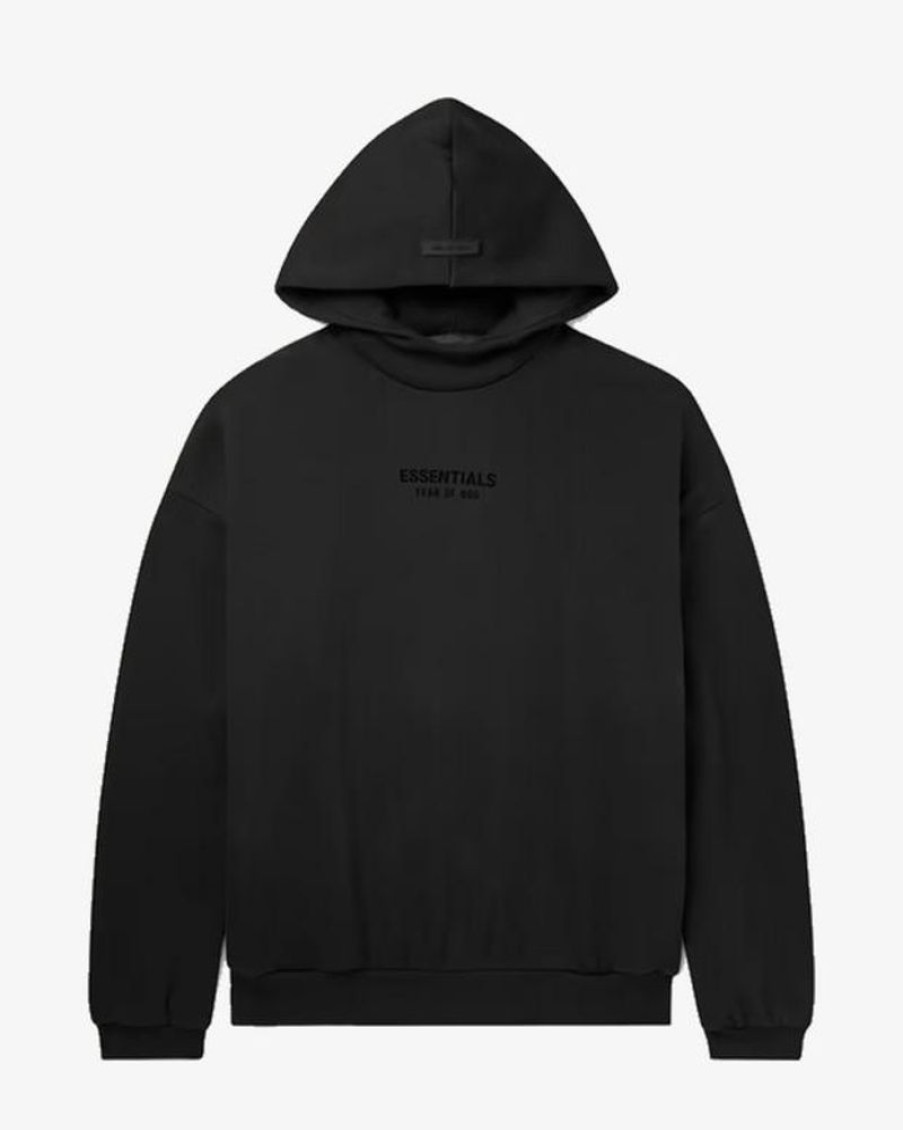 Secret Sneaker Store Online Fog Essentials Fw23 Jet Black Hoodie | Hoodies