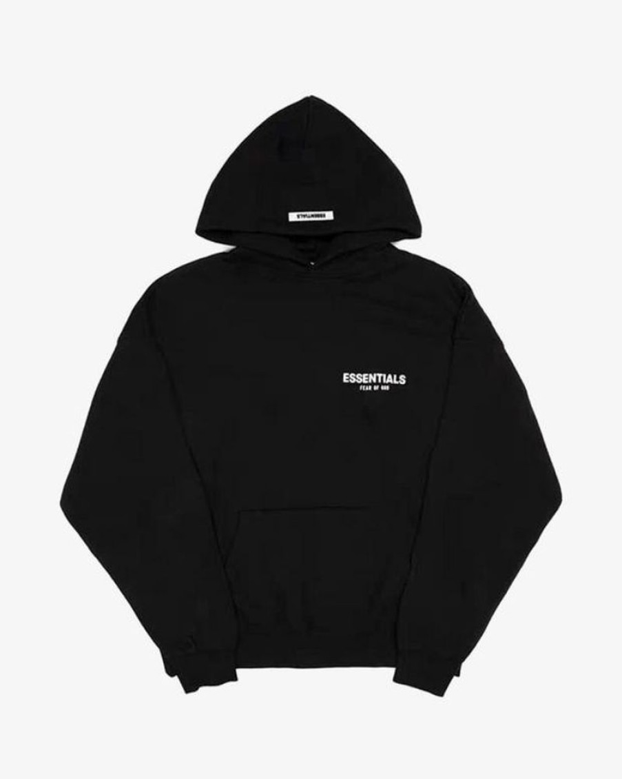 Secret Sneaker Store Online Fog Essentials Shaniqwa Jarvis Photo Series Black Hoodie | Hoodies