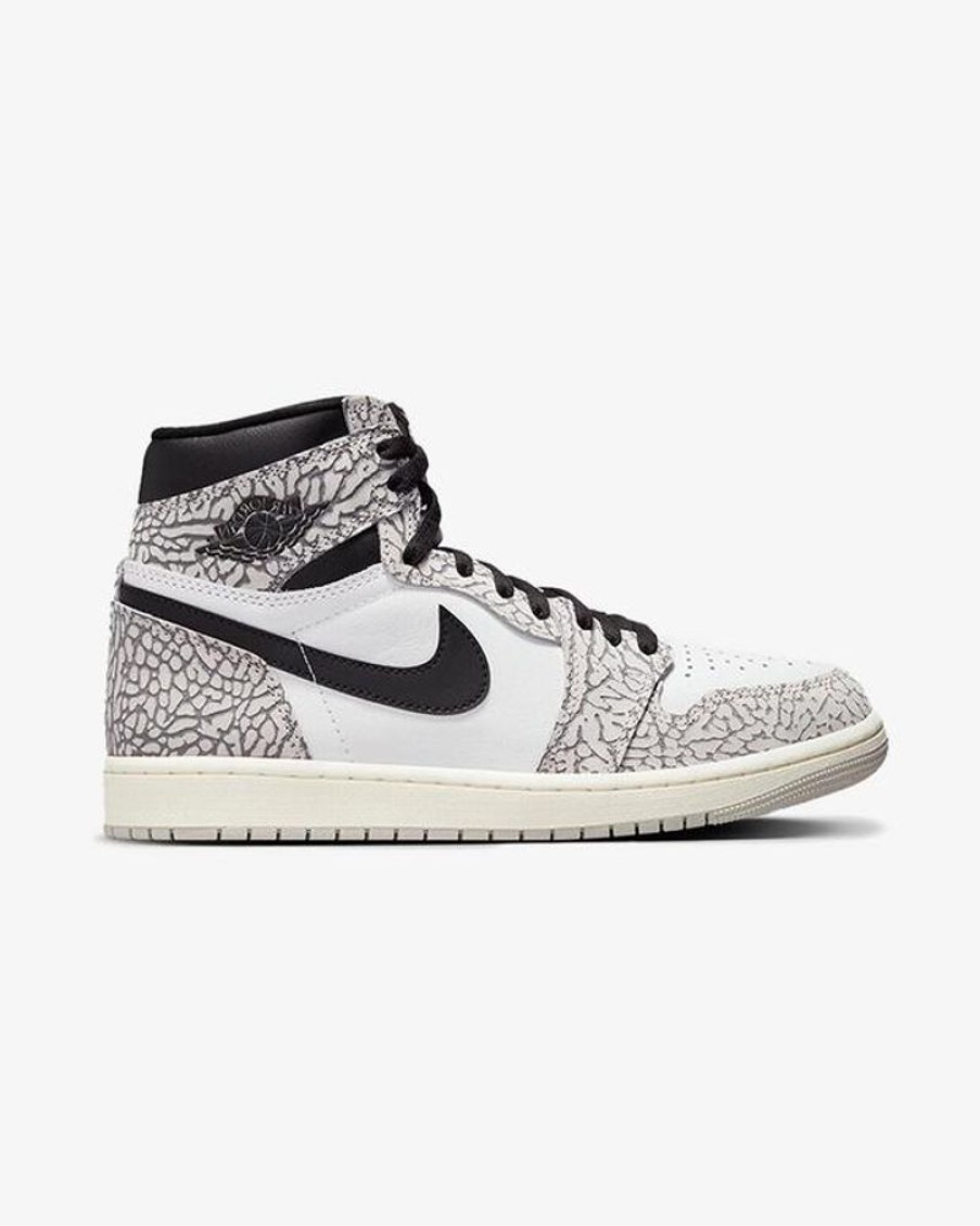 Secret Sneaker Store Online Nike Air Jordan1 Retro High Og Gs White Cement | Nike