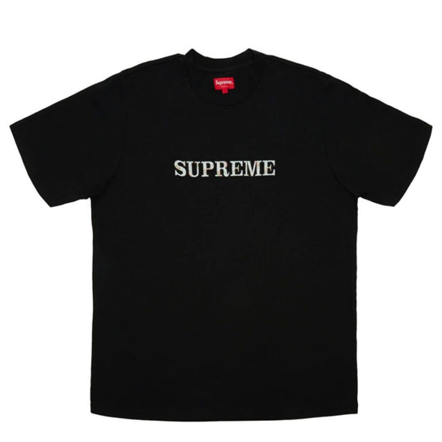 Secret Sneaker Store Online Supreme Floral Tee Black | Streetwear