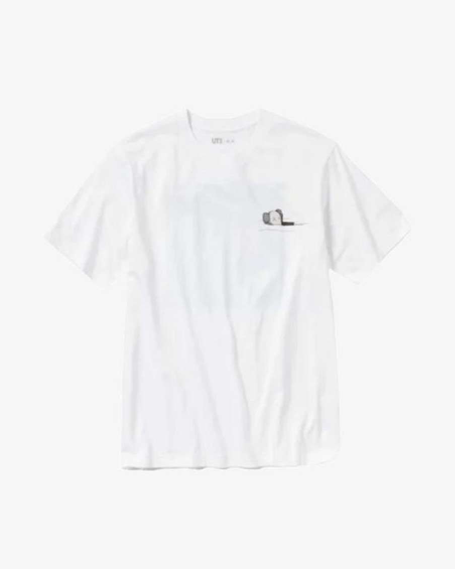 Secret Sneaker Store Online Kaws X Uniqlo Fw23 Artbook Cover White Kids Tee (New) | Kids Apparel