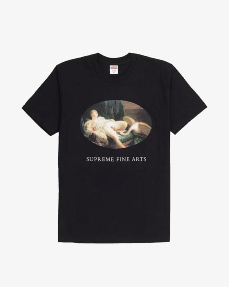 Secret Sneaker Store Online Supreme Ss19 Leda And Swan Tee Black - | Streetwear