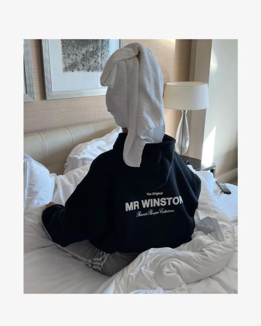 Secret Sneaker Store Online Mr Winston Pamper Puff Black Hoodie | Streetwear