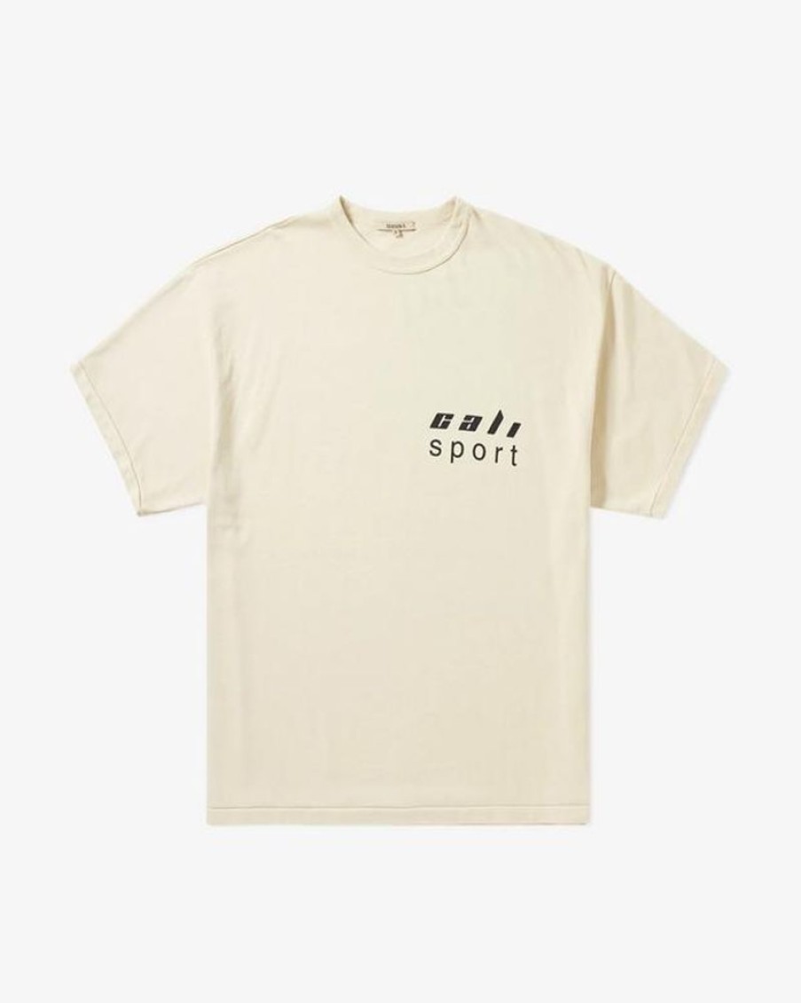 Secret Sneaker Store Online Yeezy Season 5 Calabasas Sports Beige Tee | Streetwear