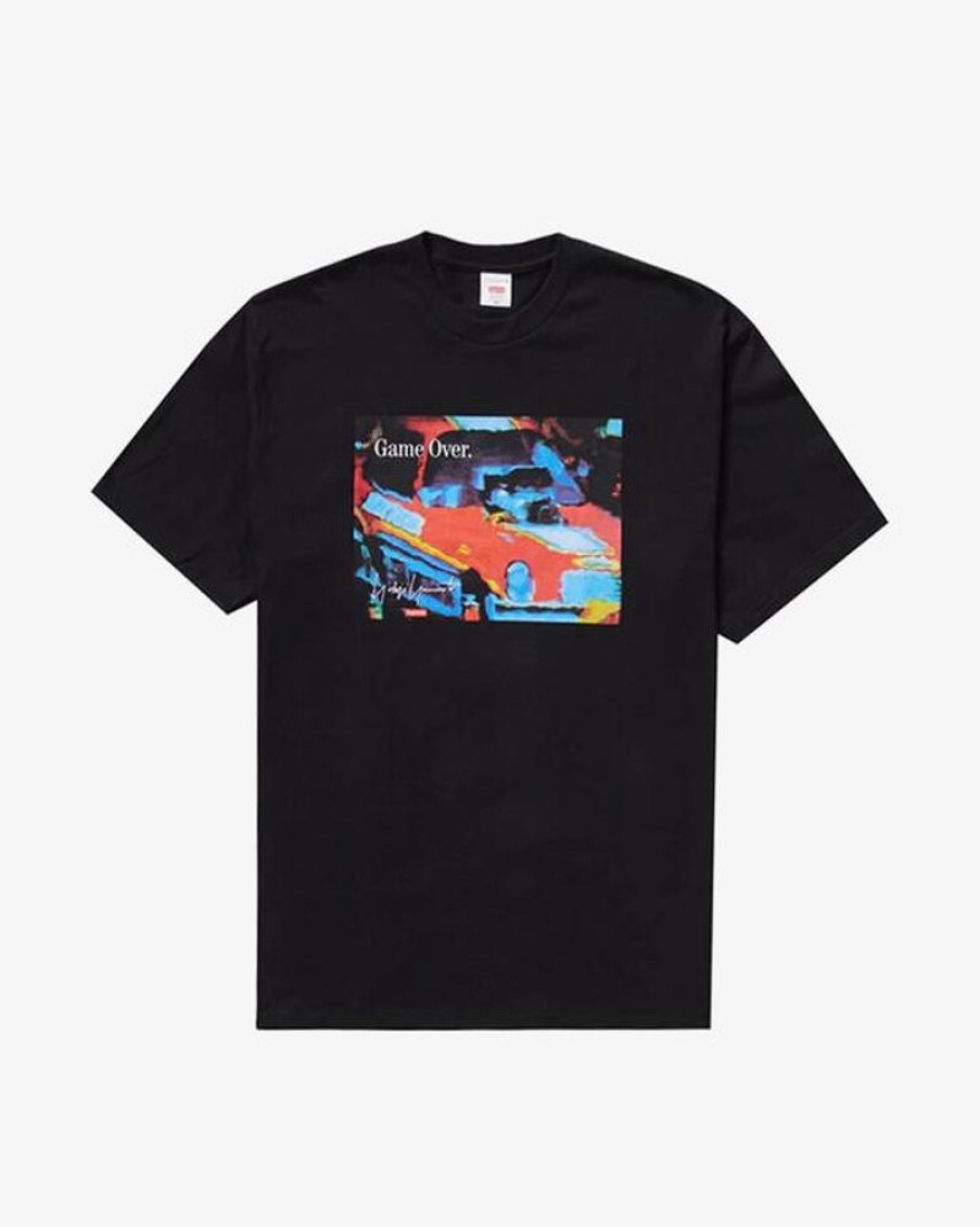 Secret Sneaker Store Online Supreme X Yohji Yamamoto Fw20 Game Over Tee Black - | Streetwear