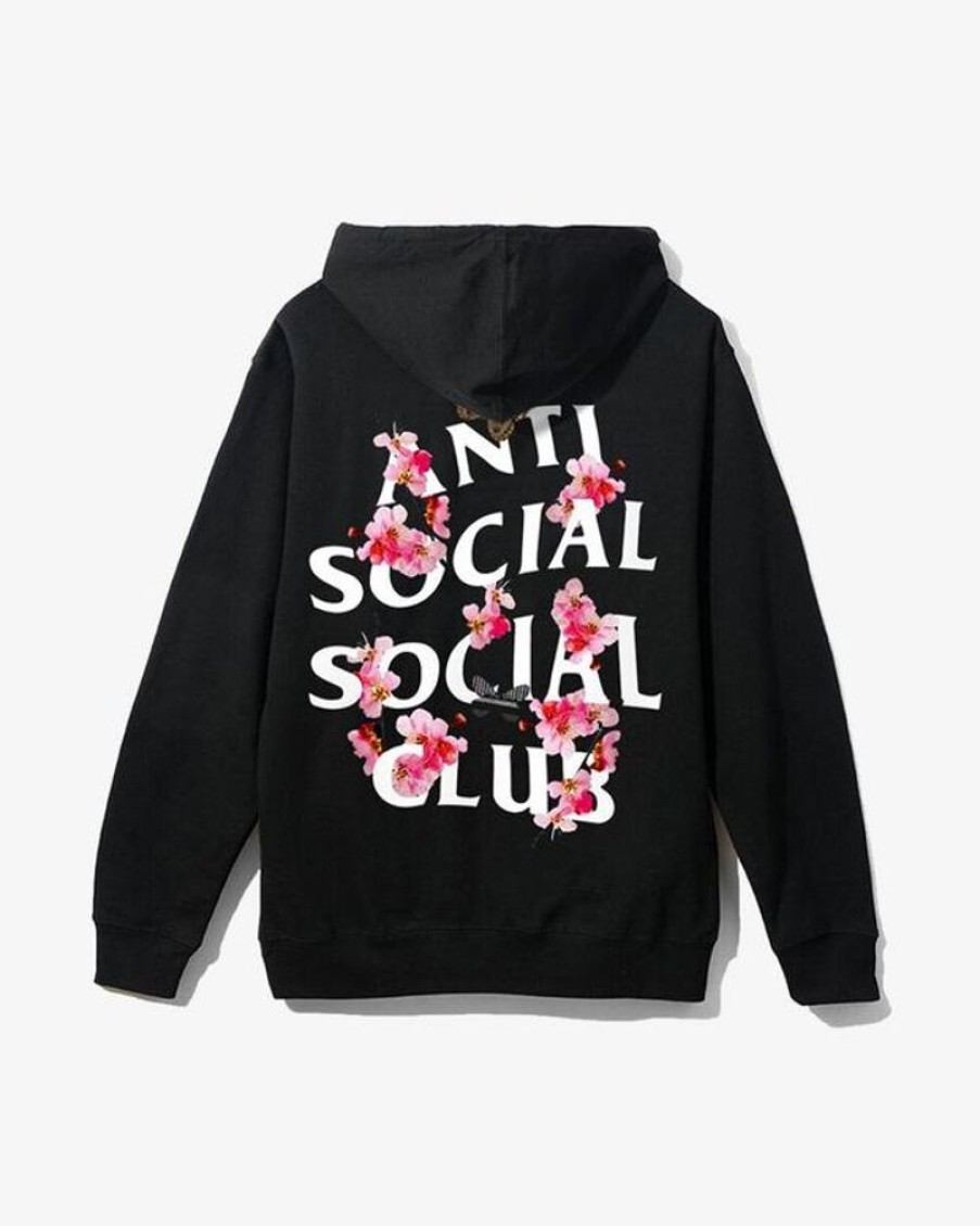 Secret Sneaker Store Online Assc Kkoch Cherry Blossom Black Hoodie | Streetwear