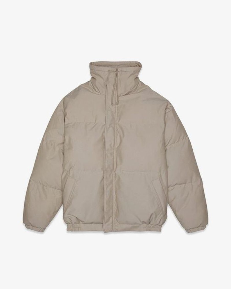 Secret Sneaker Store Online Fog Essentials Fw20 Taupe Puffer Jacket | Streetwear