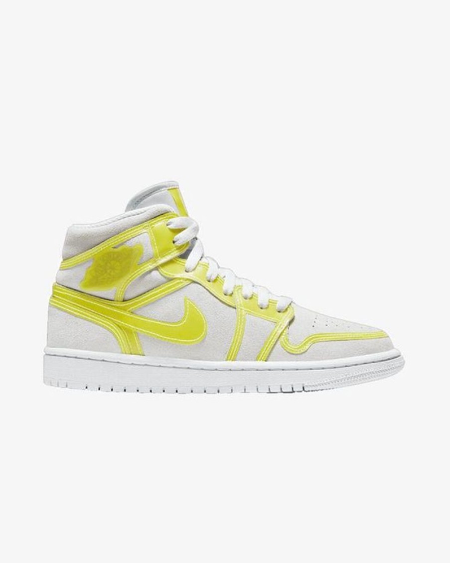 Secret Sneaker Store Online Nike Air Jordan1 Mid Lx Off White Opti Yellow - | Nike