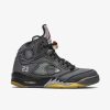 Secret Sneaker Store Online Nike X Offwhite Air Jordan5 Retro Black | Nike