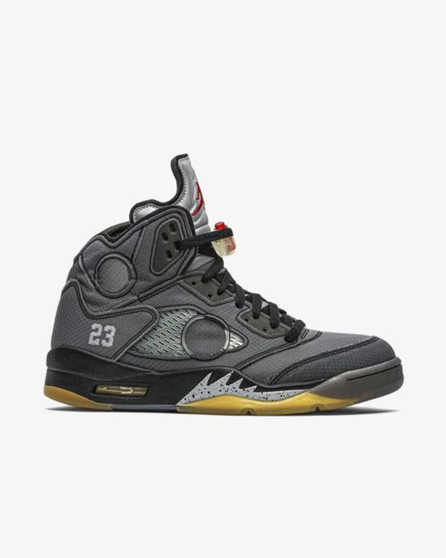 Secret Sneaker Store Online Nike X Offwhite Air Jordan5 Retro Black | Nike