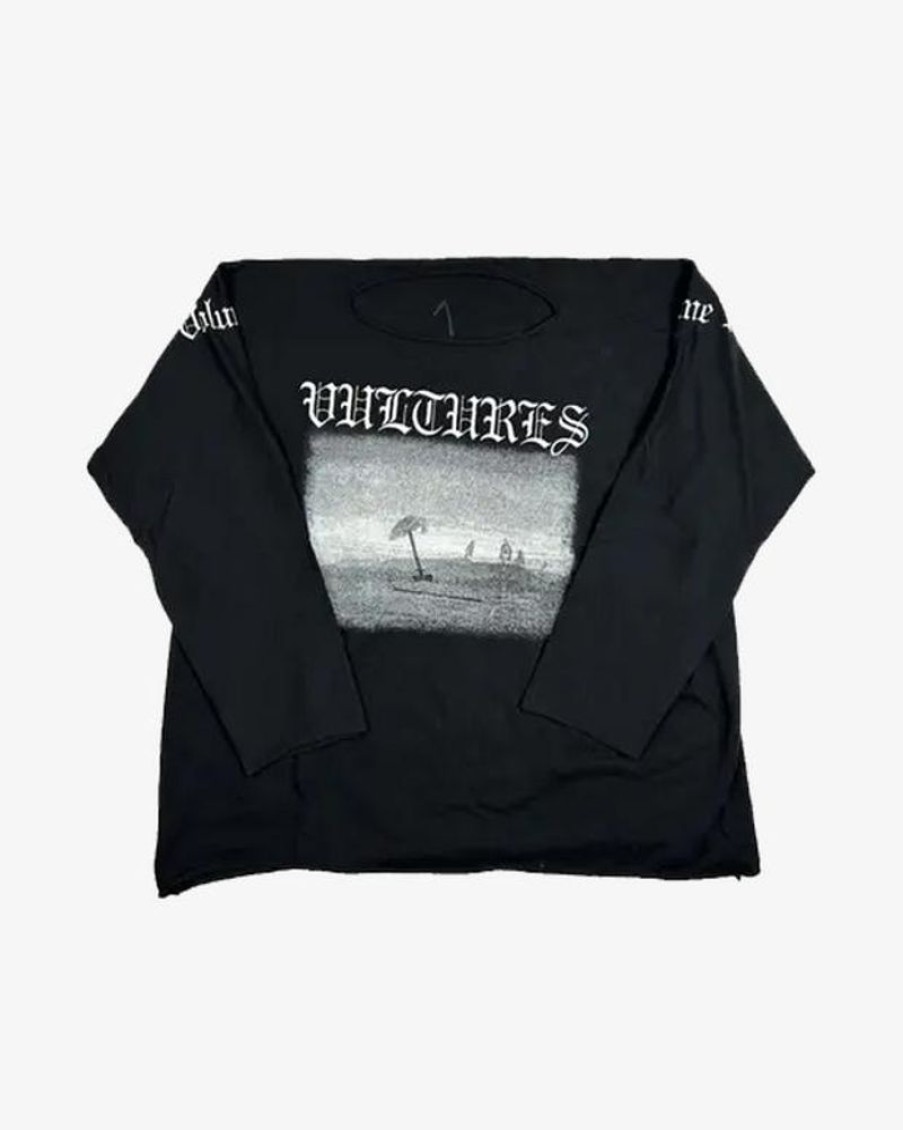 Secret Sneaker Store Online Yeezy Vultures Black Longsleeve | Streetwear