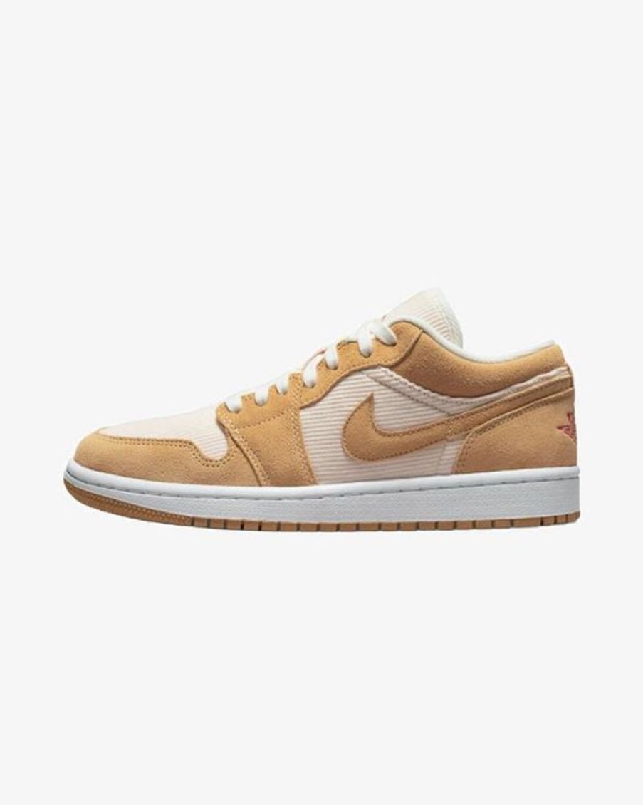 Secret Sneaker Store Online Nike Air Jordan1 Low Corduroy Suede Twine Orange Quartz | Nike