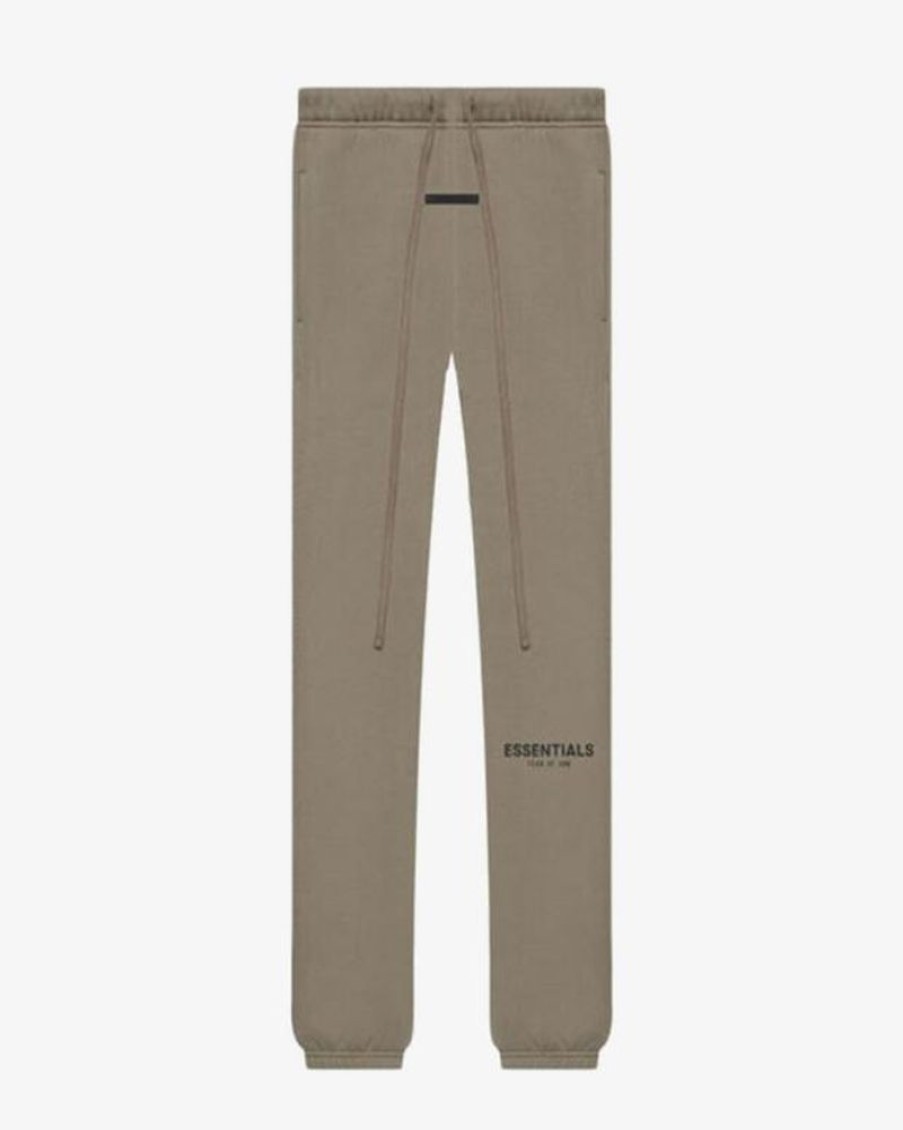 Secret Sneaker Store Online Fear Of God Fog Essentials Ss21 Reflective Sweat Pants Taupe | Streetwear
