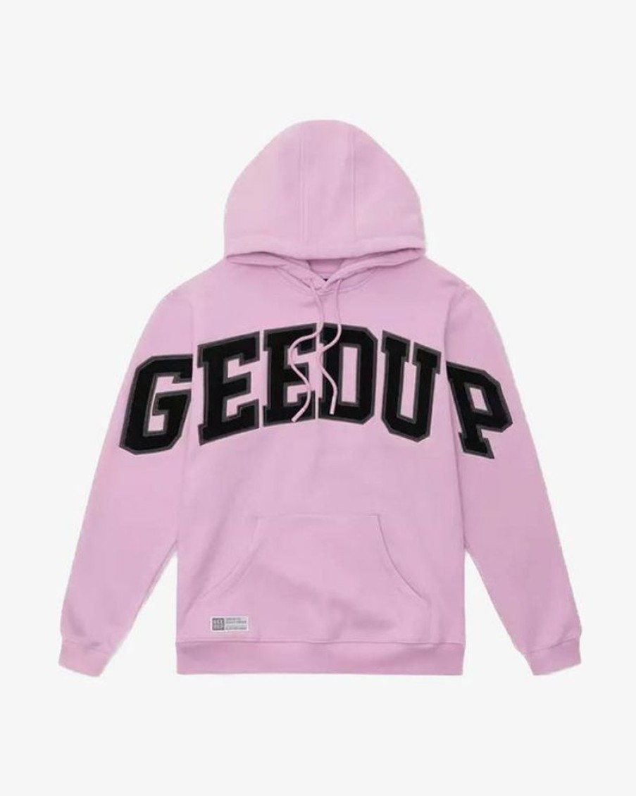 Secret Sneaker Store Online Geedup Team Logo Hoodie Pink | Streetwear