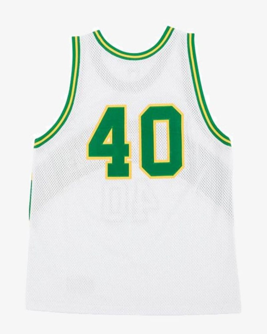 Secret Sneaker Store Online Supreme Ss17 Curve White Green Basketball Jersey (New) | Streetwear