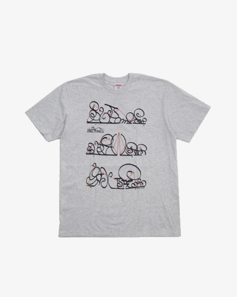 Secret Sneaker Store Online Supreme System Tee Ash Grey - | Streetwear