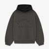 Secret Sneaker Store Online Fog Essentials Fw24 Nylon Fleece Hoodie Ink/Jet Black | Hoodies