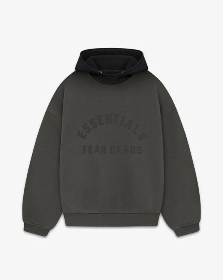 Secret Sneaker Store Online Fog Essentials Fw24 Nylon Fleece Hoodie Ink/Jet Black | Hoodies