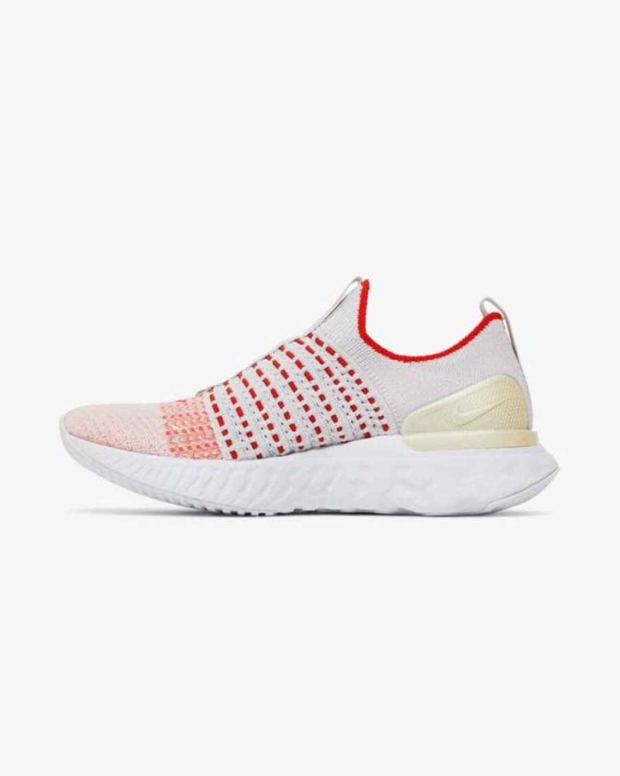 Secret Sneaker Store Online Nike React Phantom Run Flyknit 2 Vast Grey Fire Pink Team Orange | Nike